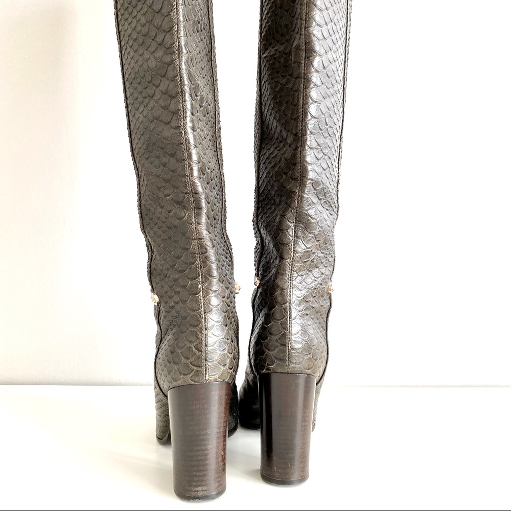 Sergio Rossi Python Boots - image 4